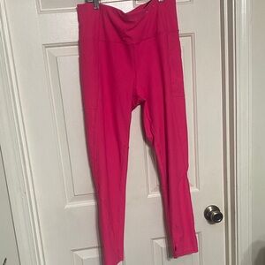 Xersion Hot Pink 7/8 Ankle Legging